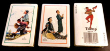 Norman Rockwell "Four Seasons" Playing Cards - Spring & Fall Sealed Decks (Trump/Gold Circle Line) — listing 5