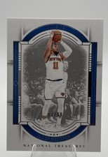 Panini National Treasures Jalen Brunson Base Card /75 New York Knicks, listing 3