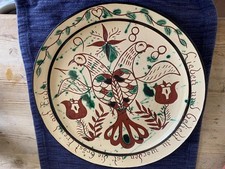Dorothy Long Redware Pottery Piece, Hand-Signed and Dated 1985 — listing 5