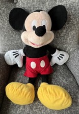 Disney Mickey Mouse Small Plush Keychain / Bag Charm in Blue & Purple Anniversary Outfit