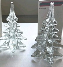 Frosted Glass Tree of Life Sculpture with Etched Birds and Leaves — listing 3