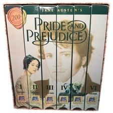Jane Austen's Pride and Prejudice 200th Anniversary Edition 6-VHS Box Set — listing 3