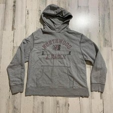 American Eagle Outfitters Seventy Seven '77' Heather Gray Full-Zip Hoodie — listing 5