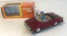 Vintage MF 171 Friction Tin Litho Convertible Car with Driver and Siren, Made in China — listing 3
