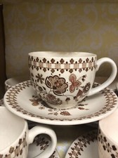 Johnson Bros Old Granite "Jamestown" Cup and Saucer Set — listing 2