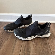 TIEM Slipstream Indoor Cycling Shoes with SPD Cleats, Black/White, US 7 (UK 4.5), listing 5
