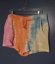 Pastel Tie-Dye Drawstring Shorts with Pockets — listing 5