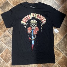 Guns N' Roses "Est. 1985" Skulls & Cross Graphic Band T-Shirt, Size 2XL