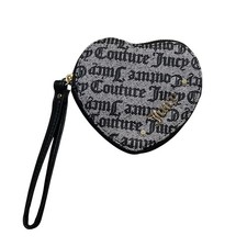 Juicy Couture Gothic Logo Print Wristlet Clutch — listing 4