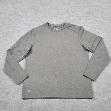 Eddie Bauer Motion FreeDry Men's Full-Zip Fleece-Lined Hoodie, Heather Gray, Size M — listing 5