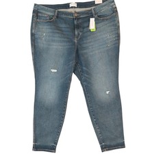Lane Bryant Women's Plus Size Blue Denim Jeans, Size 26 — listing 4