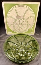 Embossed Green Glass Olive Oil Cruet Dispenser Bottle with Stainless Steel Pour Spout — listing 5