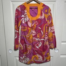 Banana Republic x Trina Turk Collection Summer 2012 Feather-Print Dress, Size 4 — listing 3