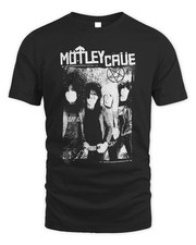 Mötley Crüe / Def Leppard 'The Stadium Tour 2022' Black Concert T-Shirt with Full Date Back Print Medium — listing 2