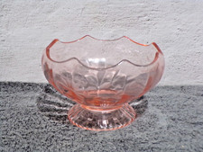Anchor Hocking Pink Depression Glass 'Wexford' / Diamond Point 5-inch Berry Bowl — listing 6