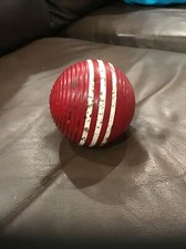 Vintage Forster Ribbed Wooden Croquet Balls Set of 7 — listing 6