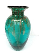 Grouping of Italian Murano Art Glass Vessels - Cased Vases, Bowl & Conical Compote (5 pieces) — listing 3