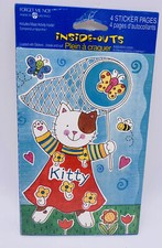 Vintage American Greetings Costumed Kittens Sticker Sheet, Sealed — listing 5