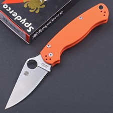 Large Folding Lockback Pocket Knife with Pakkawood Handle and Clip Point Blade — listing 4