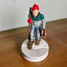 Sebastian Miniatures 'Jimmy Fund' Boy with Skis Figurine — listing 4