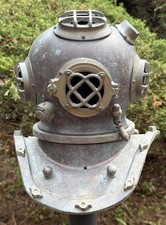 Decorative Brass Diving Helmet Replica (Nautical Desk Model) — listing 4