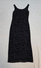 Vintage Ladies' Gold-Tone Dress Watch with Black Lizard-Grain Leather Strap — listing 5