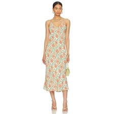 Rolla's Abstract Print Button-Front Slip Dress, Size 8/S — listing 4