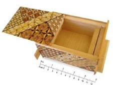Japanese Yosegi Marquetry Himitsu-Bako (Secret Puzzle Box) — listing 3