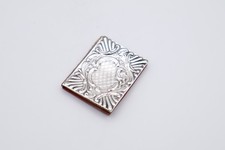 Antique Silver-Mounted Box Edge with Hallmark — listing 2