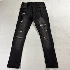 Black Skinny/Slim-Fit Denim Jeans — listing 4