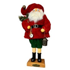 Father Time & Baby New Year 2002 Wooden Nutcracker — listing 6
