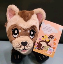 Girl Scouts Junior Plush Rag Doll (African American, Green Sash)