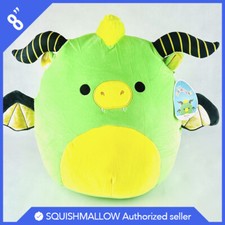 Squishmallow Gray & Teal Dragon Plush, ~5 inch — listing 2