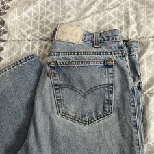 Levi's 530 Blue Jeans, Size 36x32, Made in USA (Orange Tab) — listing 4