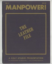 MANPOWER! No. 2 — Colt Studios Vintage Male Physique Magazine, 1974 Re-Issue — listing 2