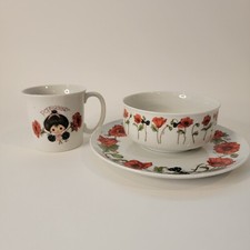 Barbi Sargent "I Count My Blessings...And There You Are!" Small Ceramic Plate/Coaster — listing 2