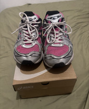 ASICS Gel-Kayano 14 Sneakers, Grey/Silver/Black Colorway, EU 43 (US 9.5)