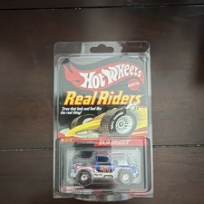 Hot Wheels Baja Bruiser Ford Pickup Truck (Orange, #5 Cragar) — listing 4