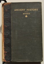 Ancient History by Philip Van Ness Myers, Ginn & Company, early 1900s hardcover — listing 5