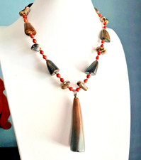 Antler Tip Pendant Necklace on Chain — listing 6