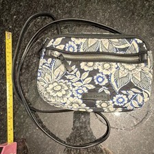 Vera Bradley Quilted Cotton Crossbody Hipster Bag in Burgundy/Maroon Medallion Print — listing 2