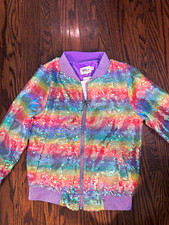 Lola + The Boys Girls Iridescent Sequin Smiley Face Dress — listing 2