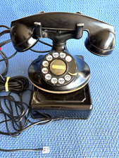 Western Electric Model 202 Cradle Rotary Desk Telephone with Round Base — listing 4