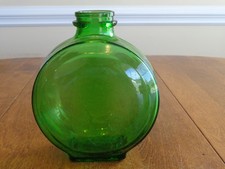 Vintage Sunsweet Prune Juice Emerald Green Glass Bottle — listing 5