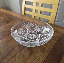 Anchor Hocking Early American Prescut (EAPC) Star of David Serving Bowl, 10.75" — listing 4
