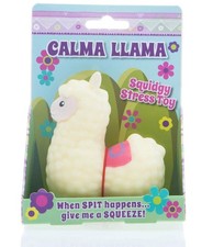 Llama Spit Spit Style Plush Toy with Rainbow Bunny Ears and Rubber Band Teeth Game — listing 2