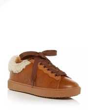 See By Chloé Women's Sneakers, Cream/Red/Tan Colorway, listing 6