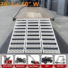 Aluminum Folding Car Ramp (Loading/Motorcycle Ramp) — listing 3