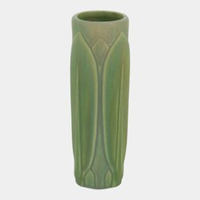 Roseville Pottery Early Velmoss Vase 138-12 — listing 3