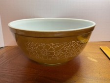 Vintage Pyrex Woodland Brown #403 Mixing Bowl 2.5 Qt — listing 2